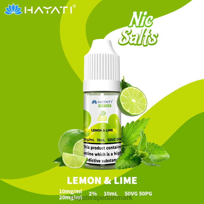 Hayati Deutschland | Hayati Pro Max gode salte citron & lime TF62V241