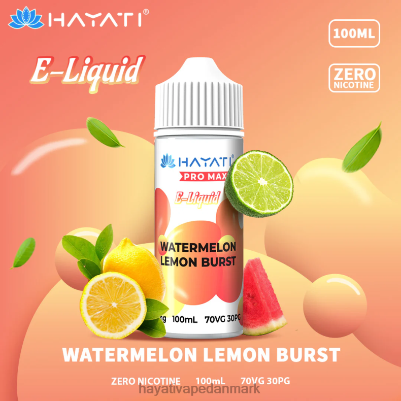 Hayati Deutschland | Hayati Pro Max gode salte vandmelon citronsprængning TF62V261