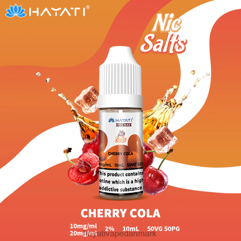 Hayati Flavour Vapes | Hayati Pro Max gode salte kirsebær cola TF62V236
