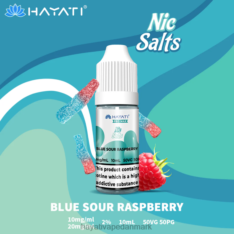 Hayati Vape Deutschland | Hayati Pro Max gode salte blå sur hindbær TF62V233
