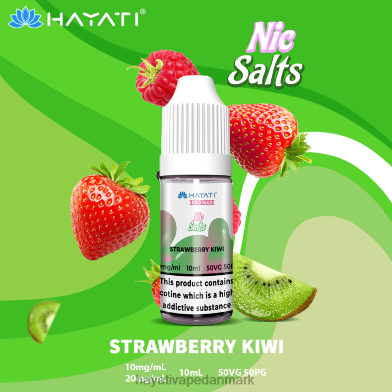 Hayati Vape Deutschland | Hayati Pro Max gode salte jordbær kiwi TF62V253
