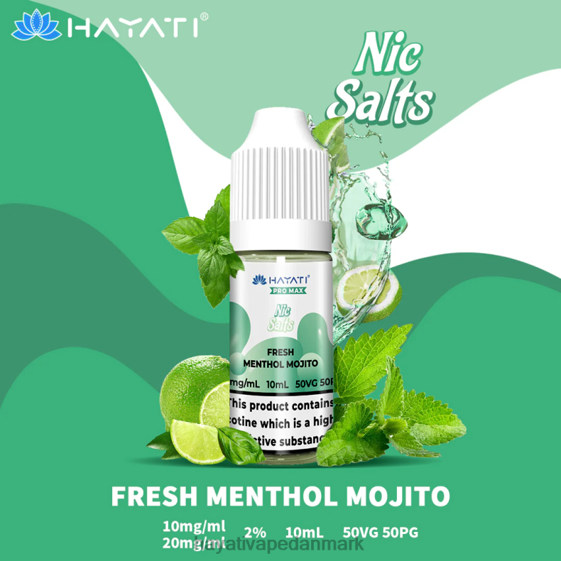 Hayati Vape Near Me | Hayati Pro Max gode salte frisk menthol mojito TF62V239