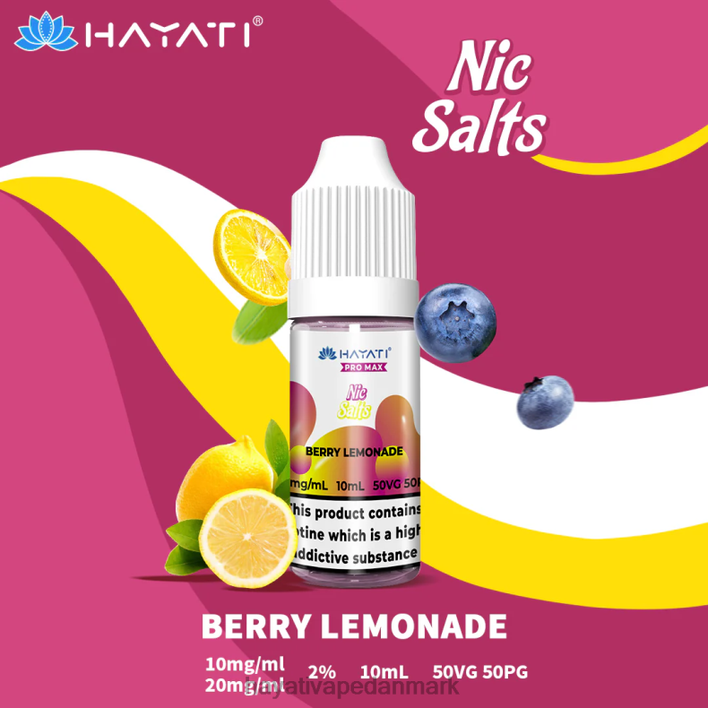 Hayati Vape Review | Hayati Pro Max gode salte bær limonade TF62V228