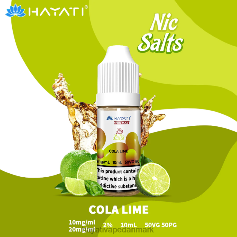 Hayati Vape Shop | Hayati Pro Max gode salte cola lime TF62V237