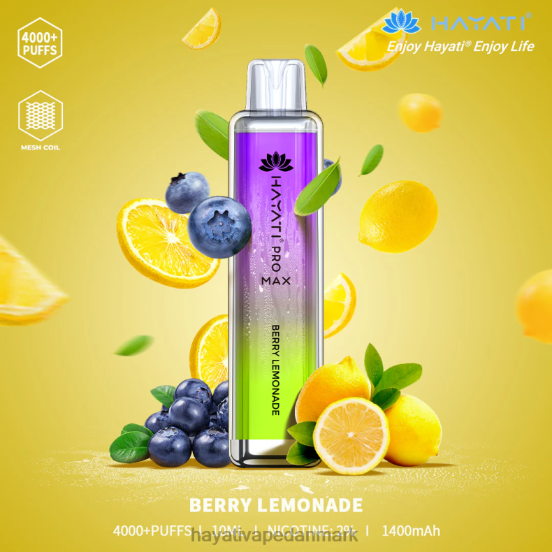 Hayati Deutschland | Hayati Pro Max engangs bær limonade TF62V91