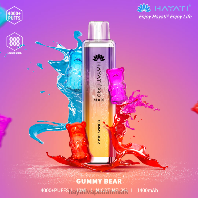 Hayati Flavour List | Hayati Pro Max engangs Vingummibamse TF62V105