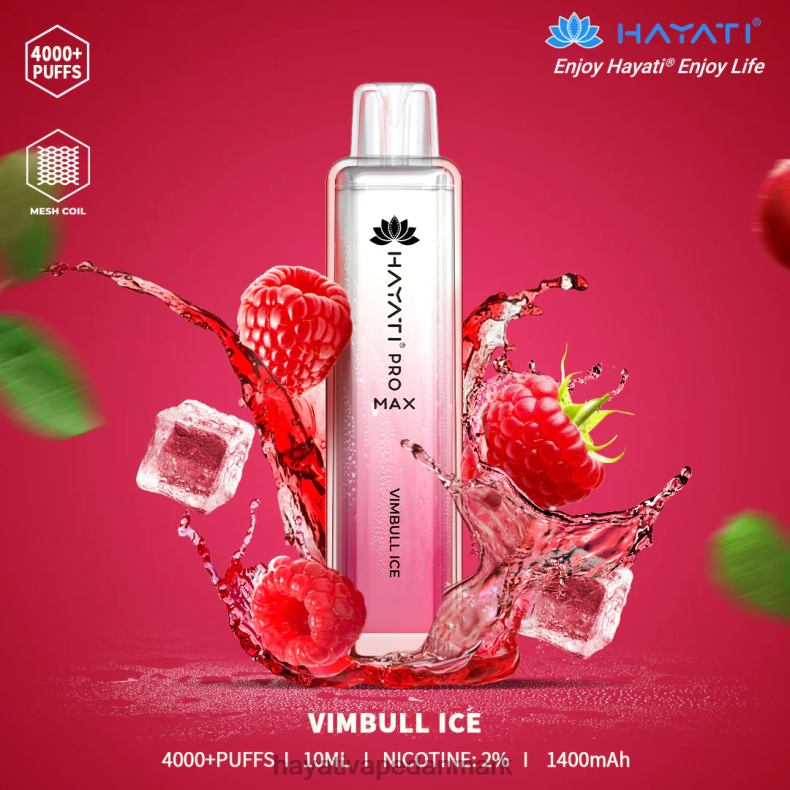Hayati Flavour Vapes | Hayati Pro Max engangs vimbull is TF62V126