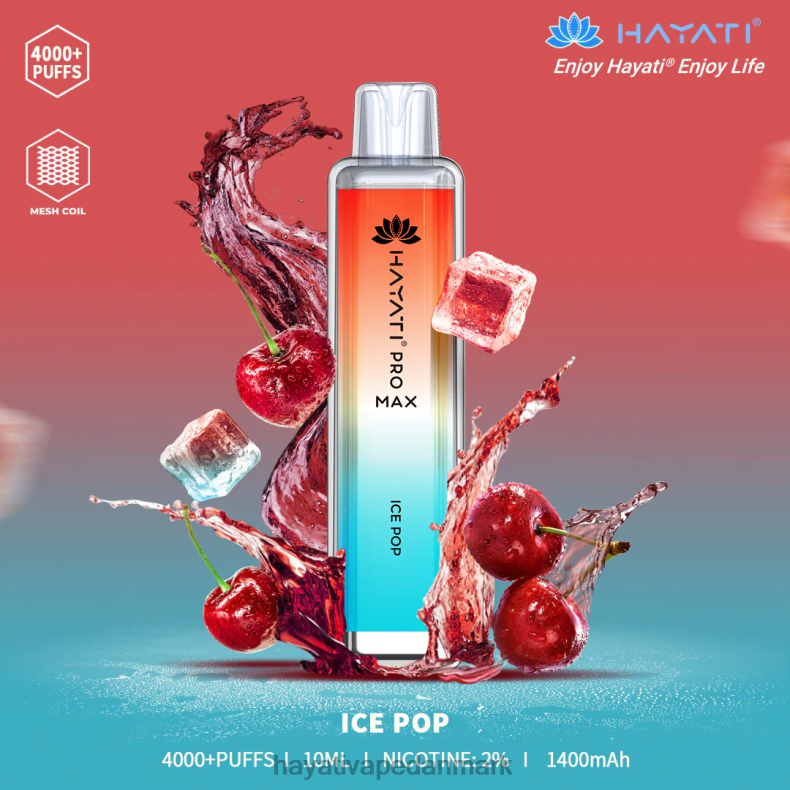 Hayati Vape Shop | Hayati Pro Max engangs ispop TF62V107