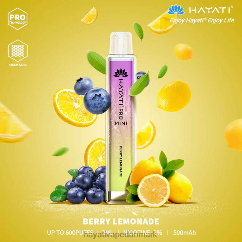 Hayati Berlin | Hayati Pro Mini engangs bær limonade TF62V2