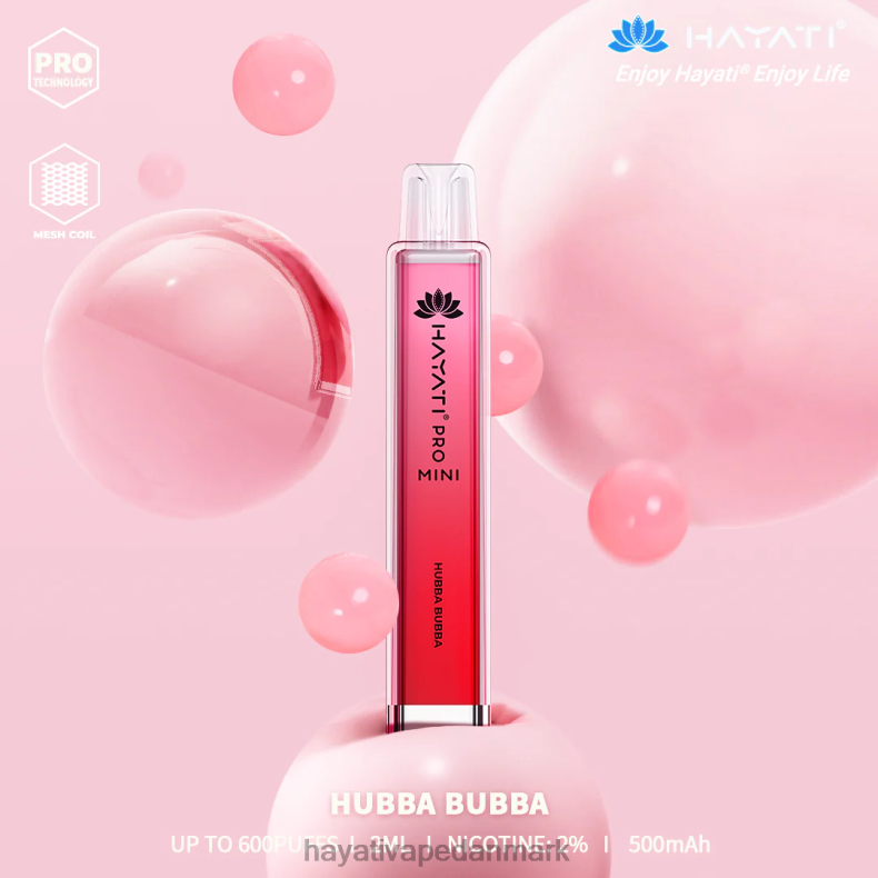 Hayati Deutschland | Hayati Pro Mini engangs hubba bubba TF62V11