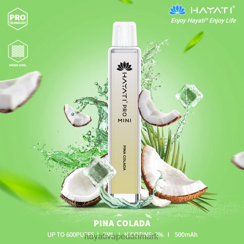 Hayati Vape Near Me | Hayati Pro Mini engangs pina colada TF62V29