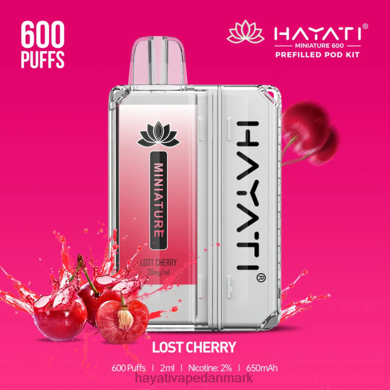 Hayati Store Deutschland | Hayati Miniature 600 pod sæt tabt kirsebær TF62V40