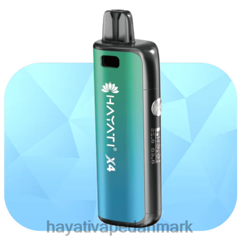 Hayati Vape Near Me | Hayati X4 genopfyldeligt pod system aurora grøn TF62V59